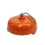 Ground Plate สีส้ม ทรงโดม