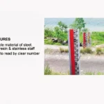 สแตนเลส (Stainless staff gauge)